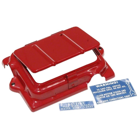 Aftermarket FDS169 Battery Cover With Access Door And Battery Decal For Cover Fits Ford FDS169-STR